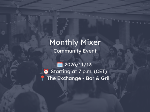 Monthly Mixer